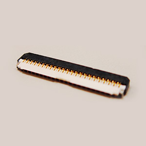 0.3mm Pitch FPC Conn. ZIF  HORIZONTAL SMT TYPE